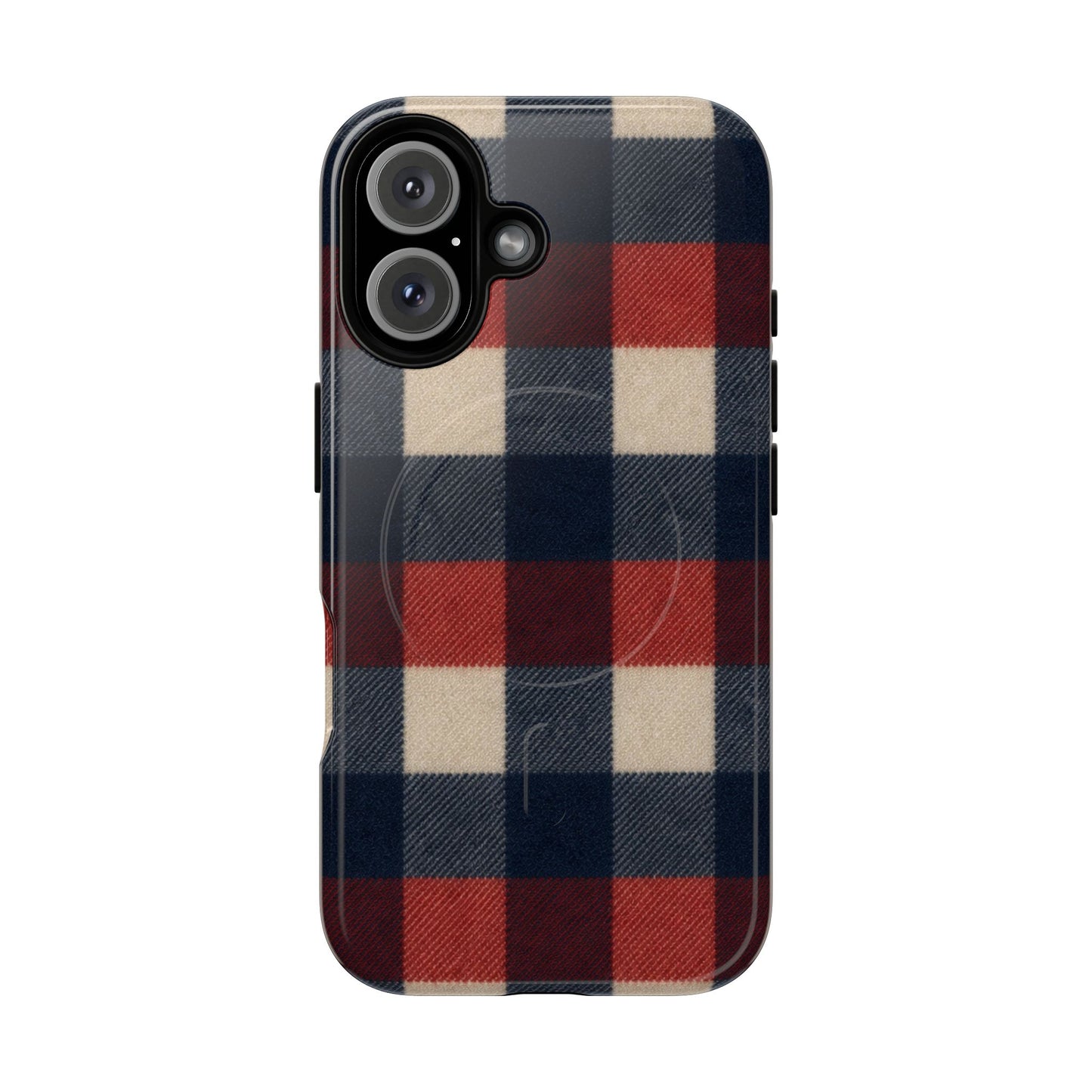 Patriotic Plaid Magnetic Case