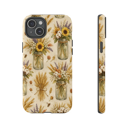 Wheat + Mason Jars Tough Case