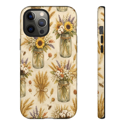 Wheat + Mason Jars Tough Case