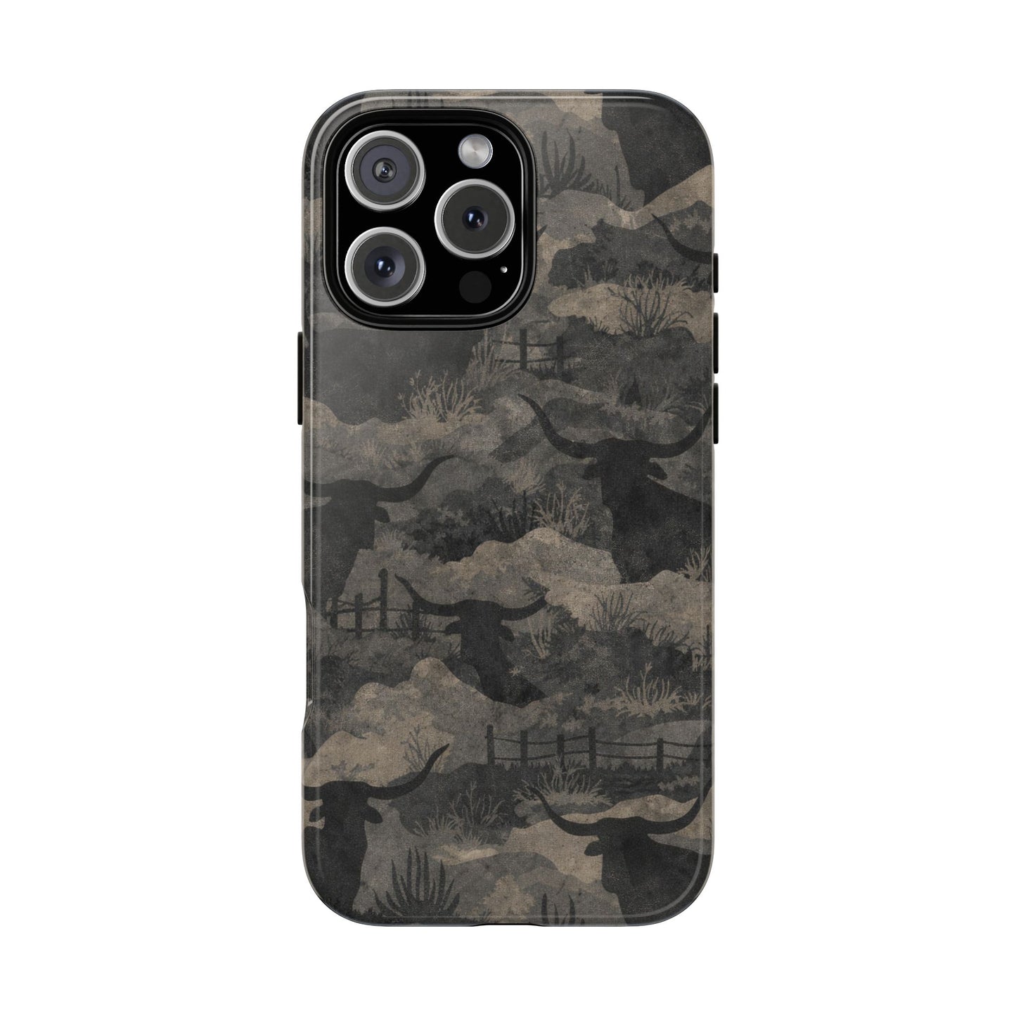 Camo Longhorns Tough Case