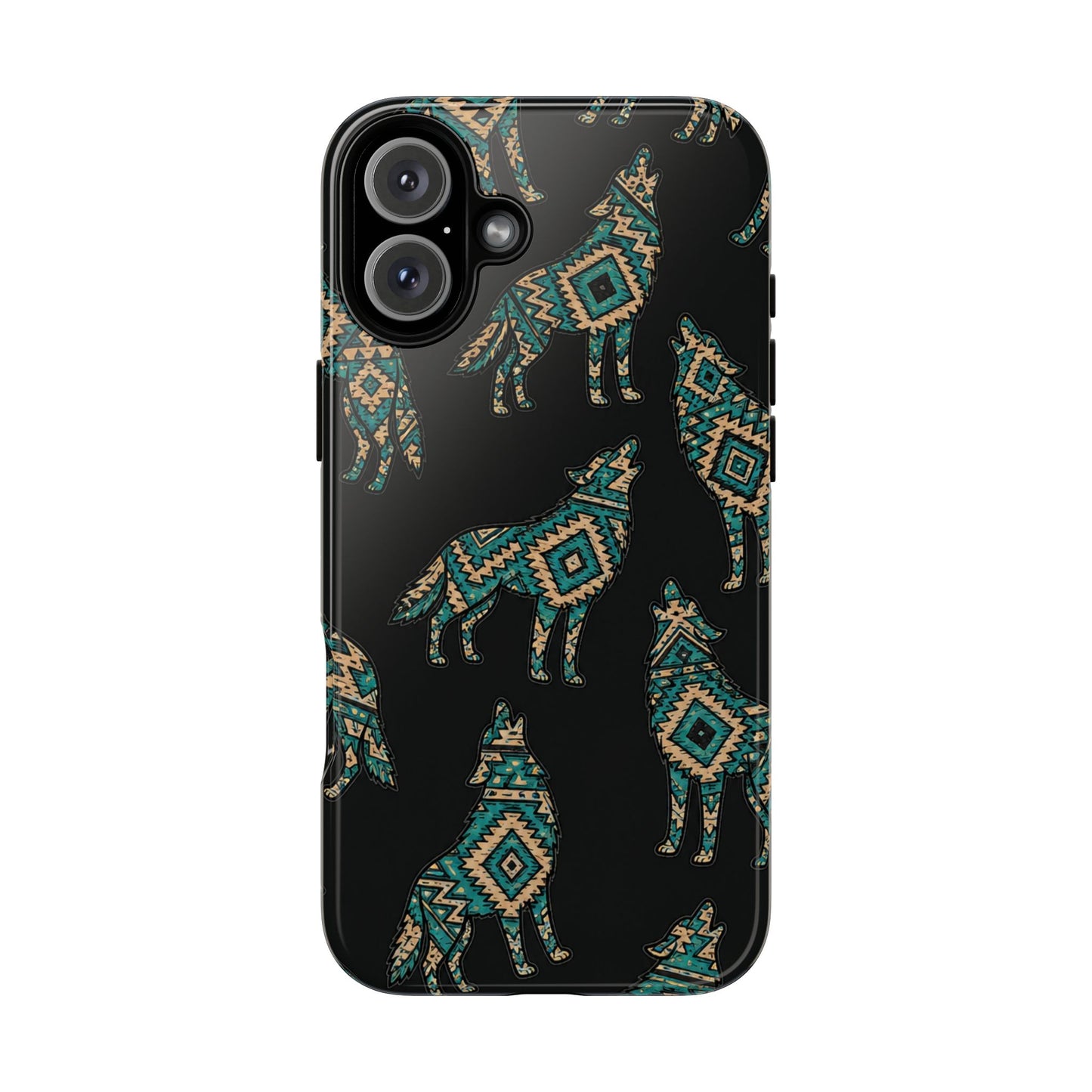 Turquoise Wolf Tough Case
