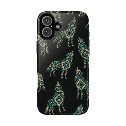 Turquoise Wolf Tough Case