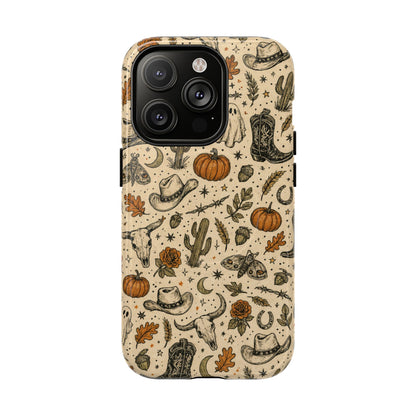 Halloween Western Doodles Magnetic Case