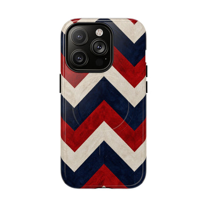 Patriotic Chevron Magnetic Case