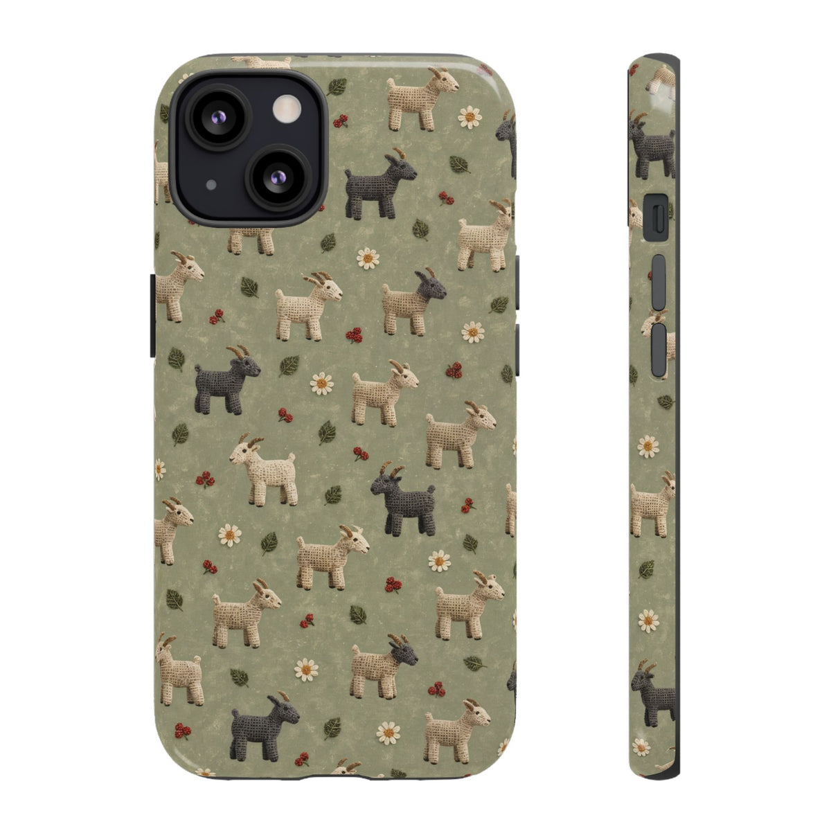 Crochet Goats Tough Case