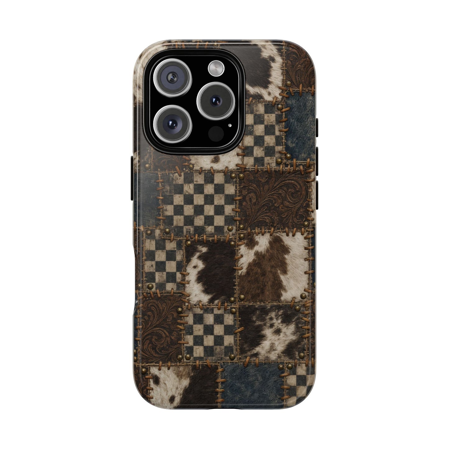 Tooled Patchwork Tough Case