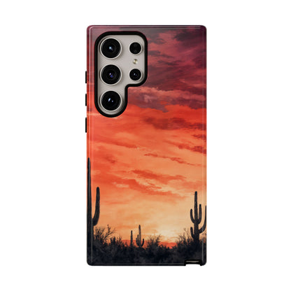 Desert Sunset Swaths Tough Case