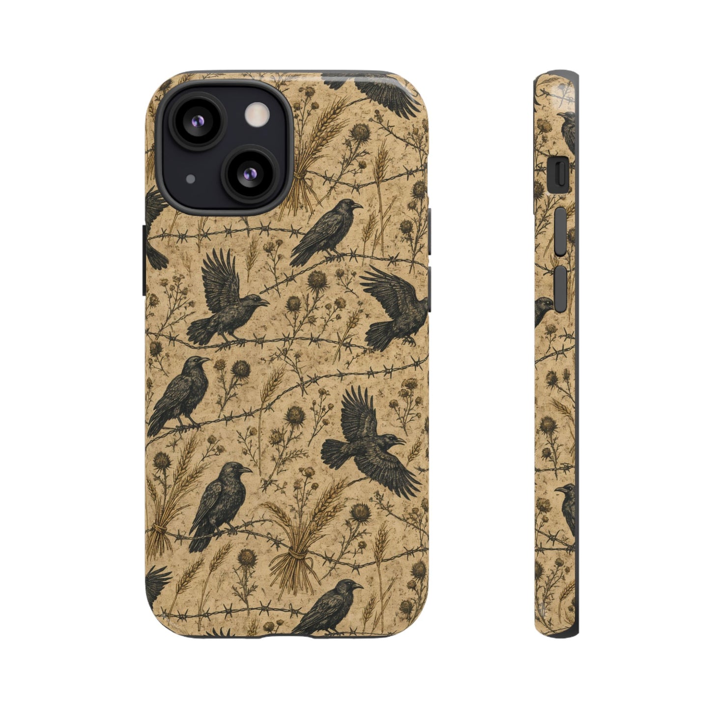 Crow Wheat Barbwire Tough Case