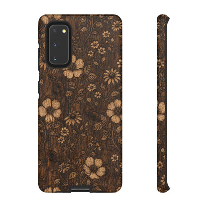 Floral Bark Tough Case