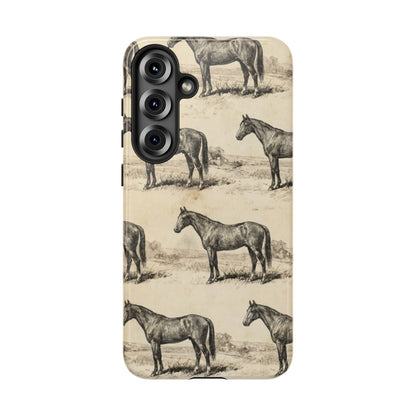 Vintage Horses Tough Case