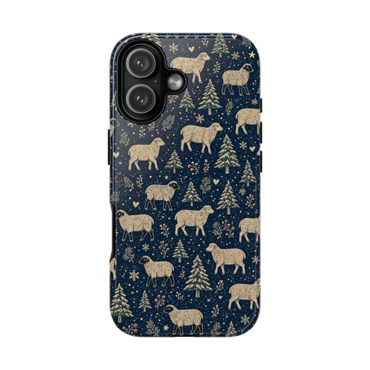 Snowy Sheep Tough Case