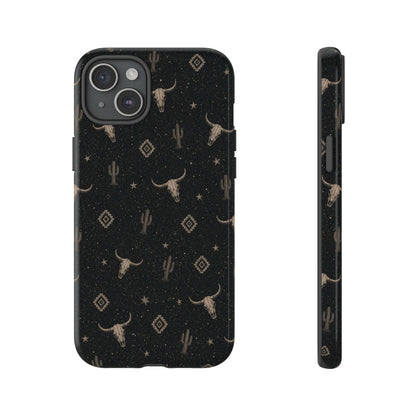 Midnight Longhorn Tough Case