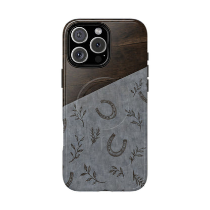 Horseshoe Charm Magnetic Case