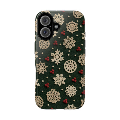 Crochet Snowflakes Tough Case
