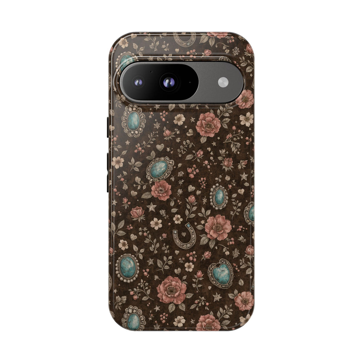 Turquoise Roses Tough Case