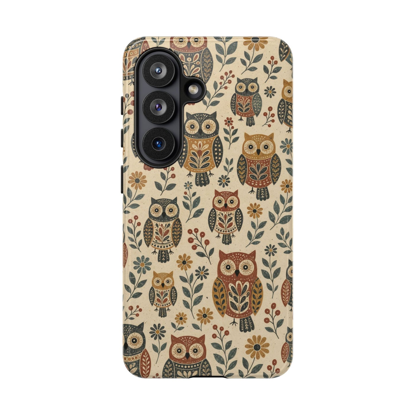Folk Owls Tough Case