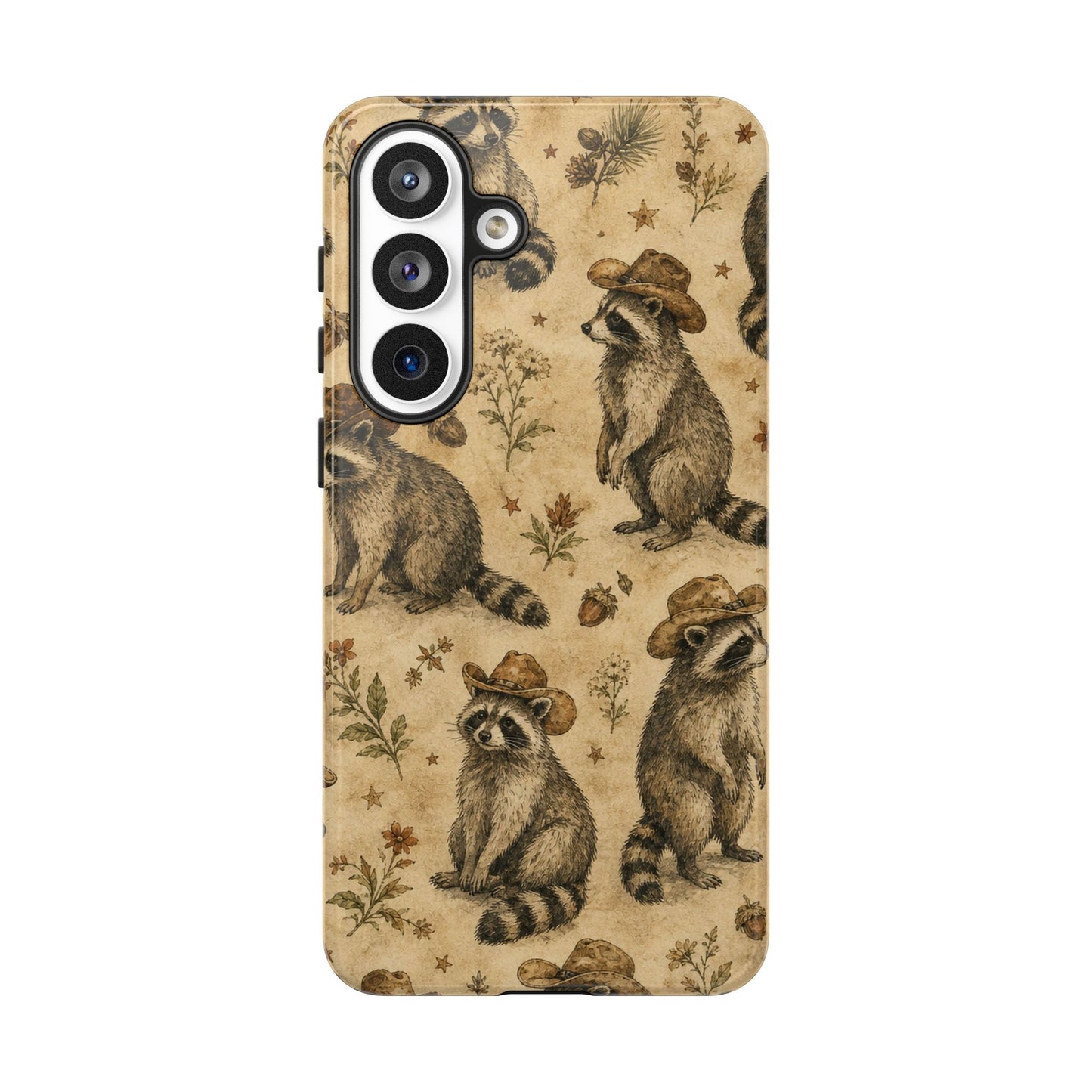 Painted Raccoon Tough Case