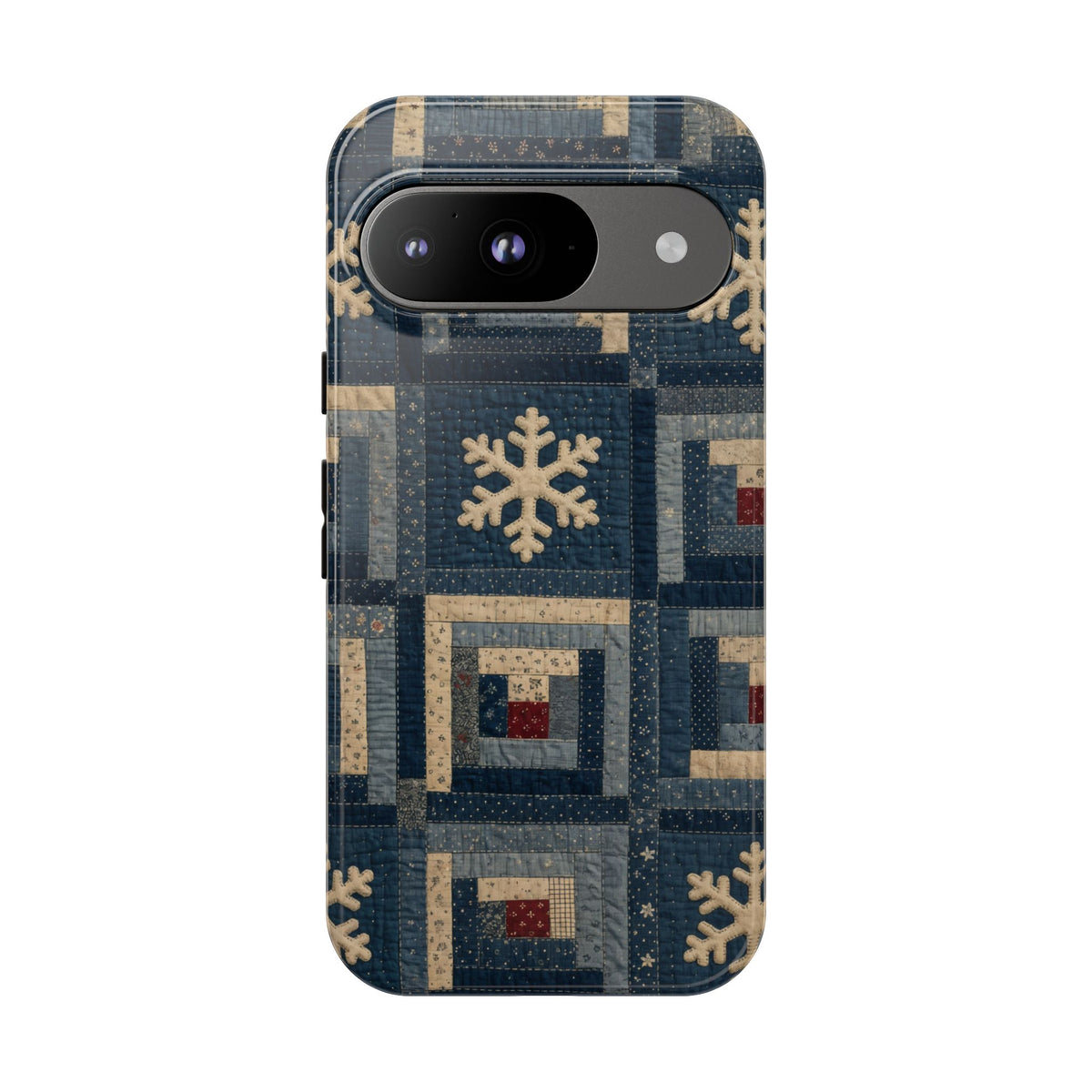 Snowflake Quilt Tough Case