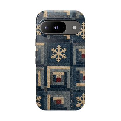 Snowflake Quilt Tough Case