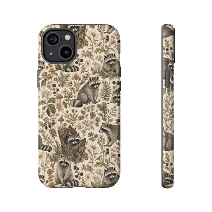 Cottage Core Raccoon Tough Case