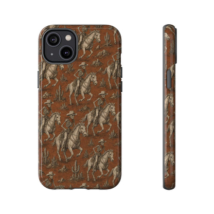 Skeleton Cowboy Ride Tough Case