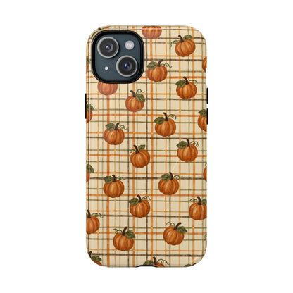 Pumpkin Tartan Magnetic Case
