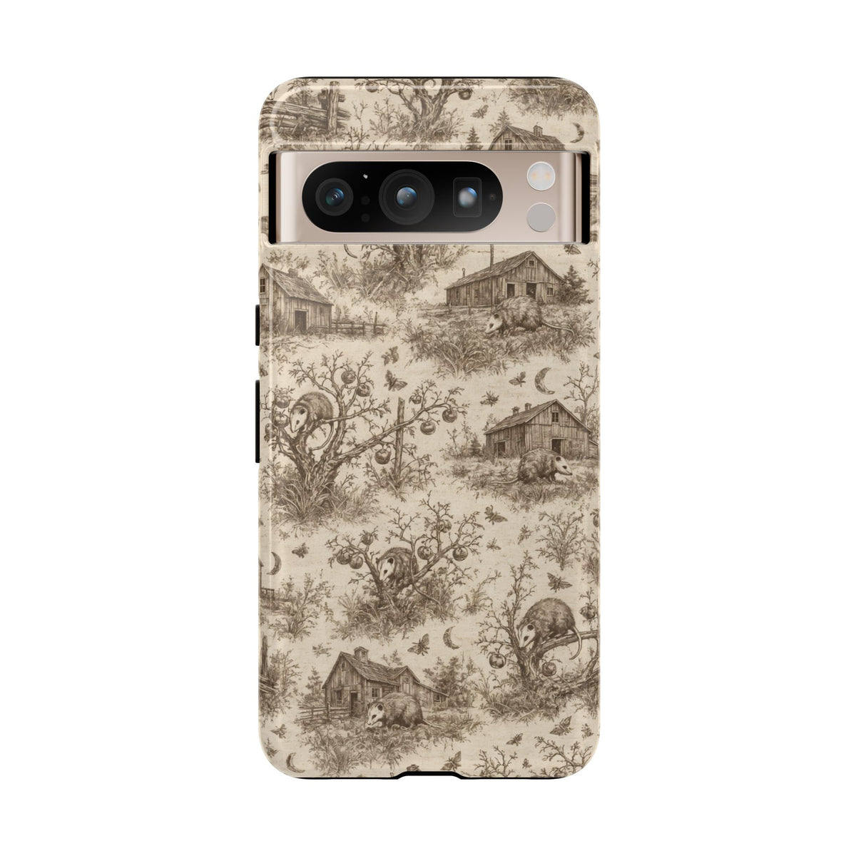 Opossum Toile Tough Case