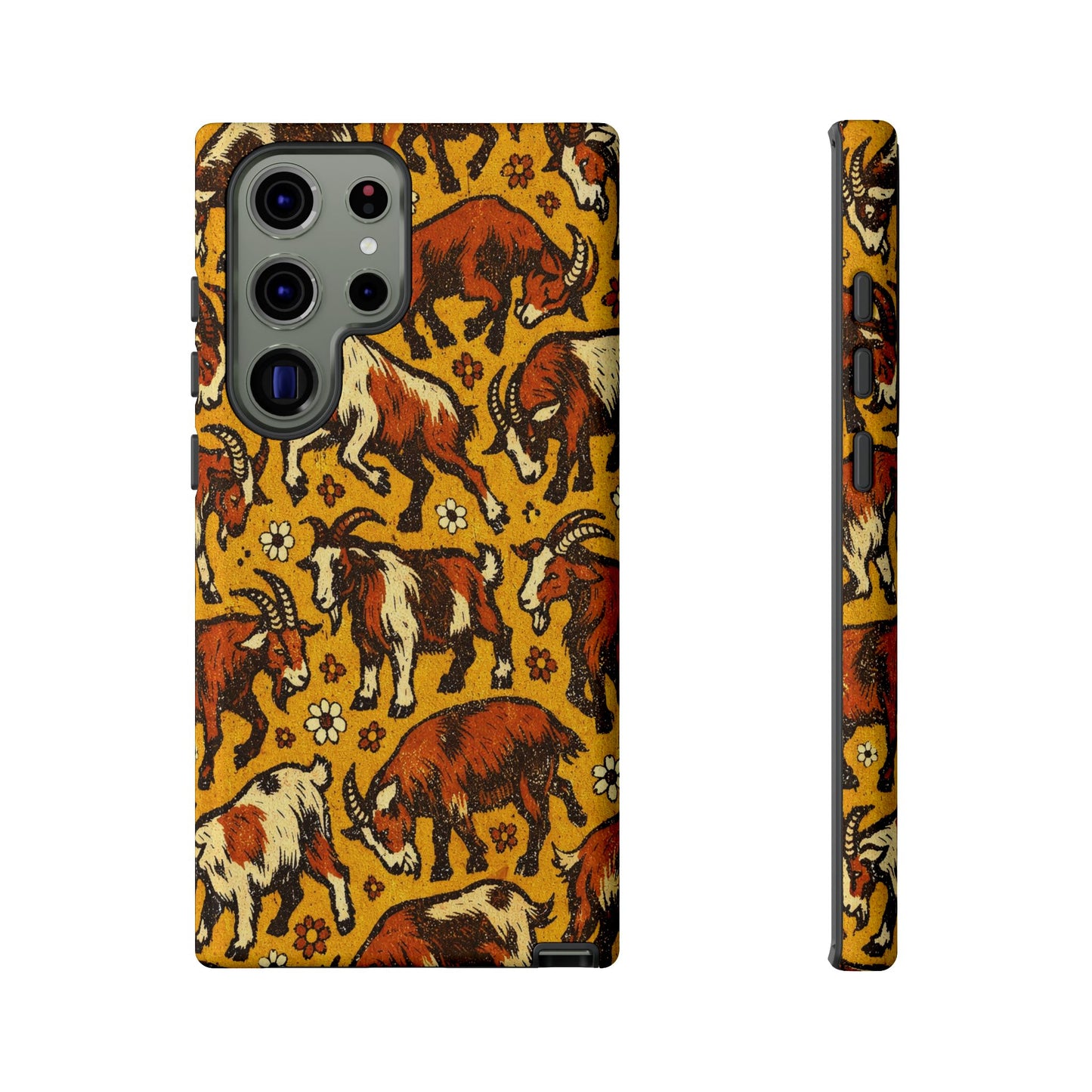 Retro Goats Tough Case