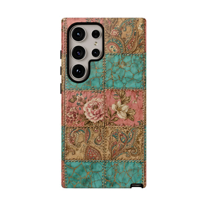 Turquoise Paisley Tough Case