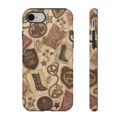 Cowgirl Collage Tough Case
