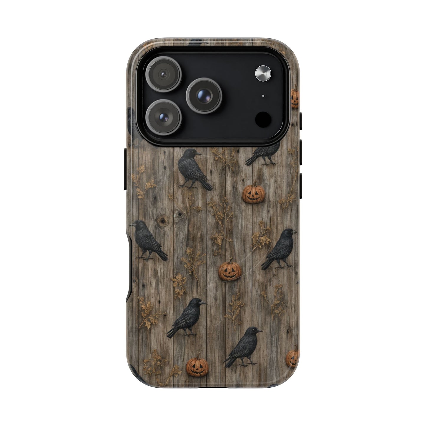 Raven Barnwood Magnetic Case