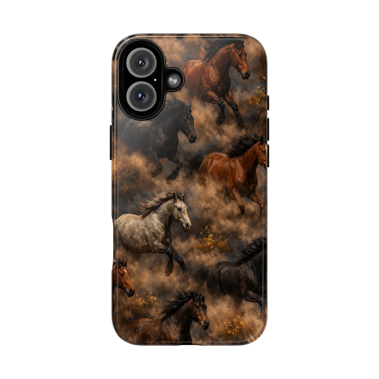 Running Horses Tough Case