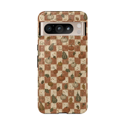Pumpkin Checker Tough Case