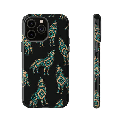 Turquoise Wolf Tough Case