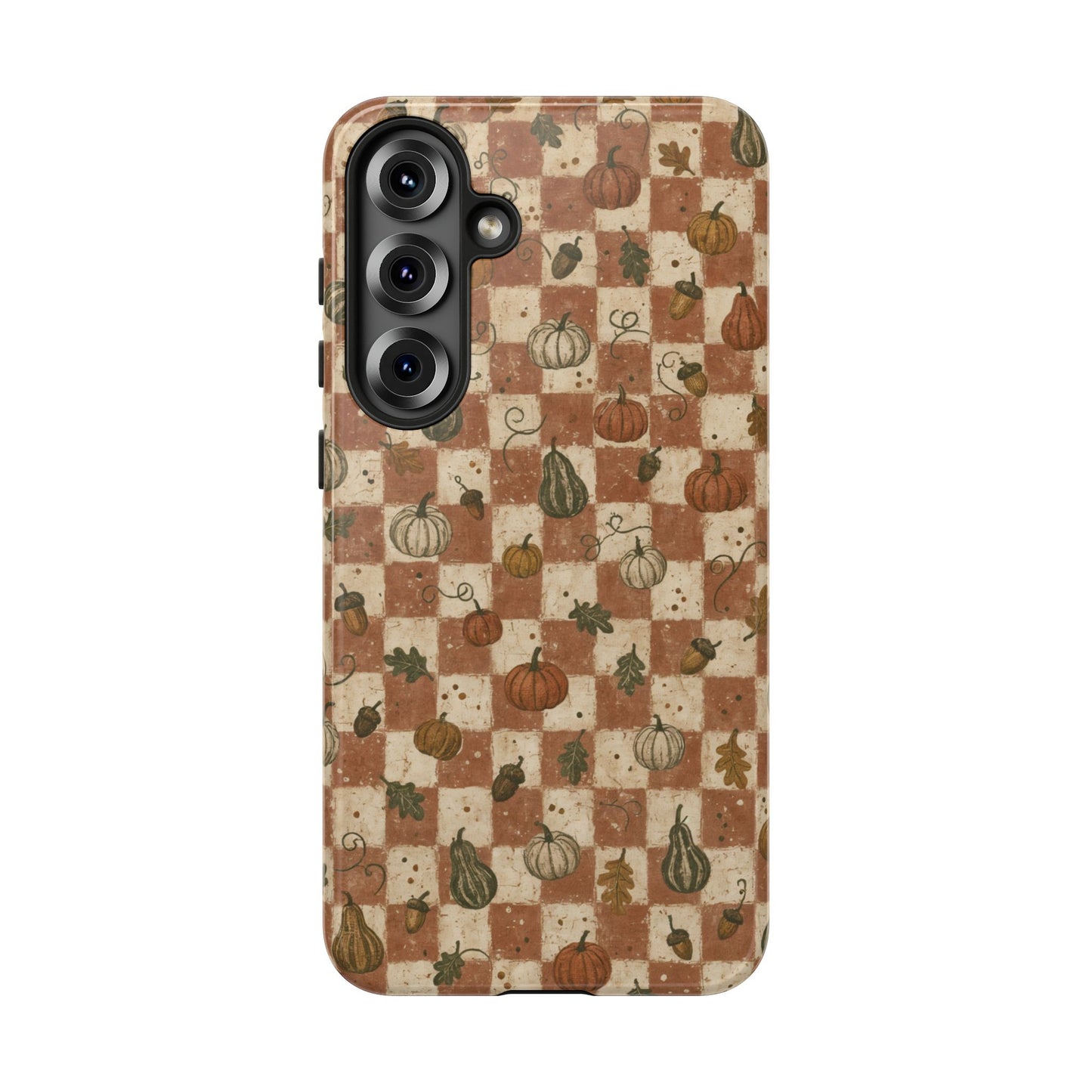 Pumpkin Checker Tough Case