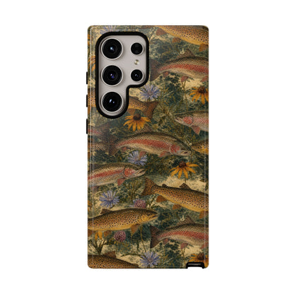 Floral Trout Tough Case