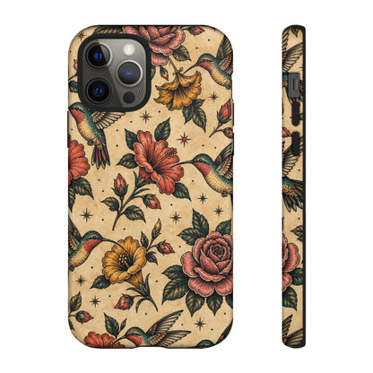Hummingbird Rose Tough Case