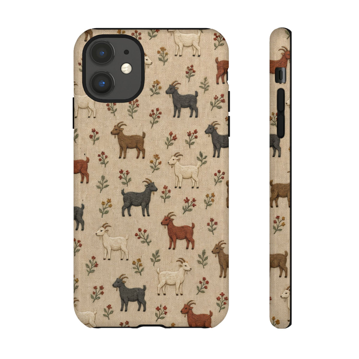 Stitched Goats Tough Case