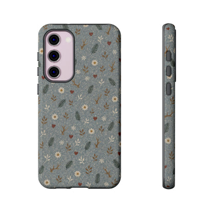 Antler Daisies Snow Tough Case