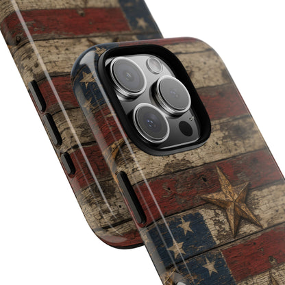 Patriotic Barn Stars Tough Case