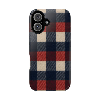 Patriotic Plaid Tough Case