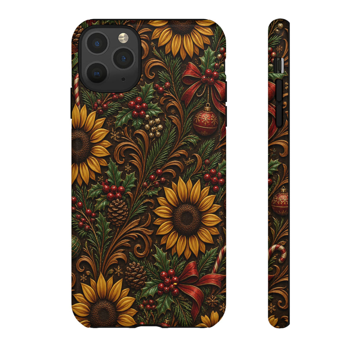Christmas Sunflowers Tough Case
