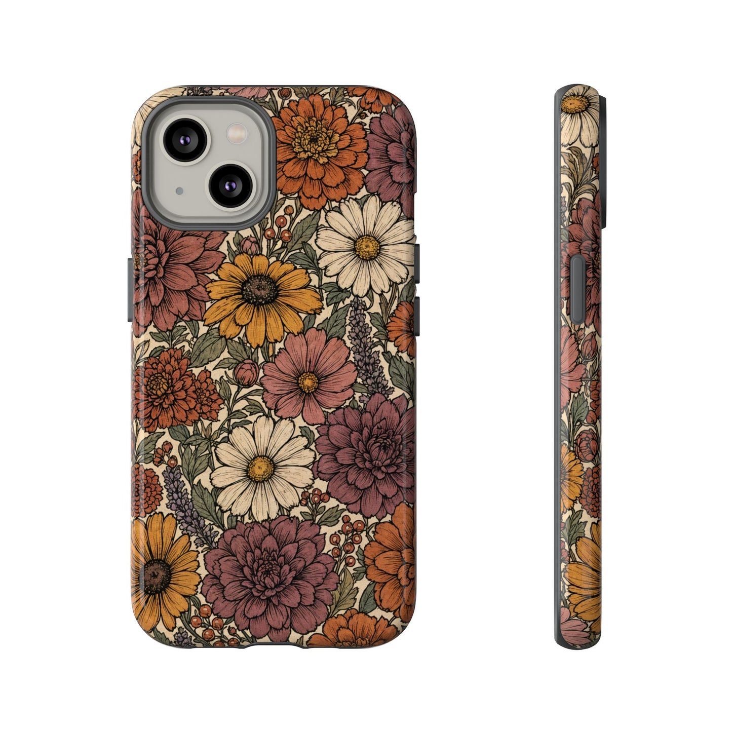 Inked Bouquet Tough Case