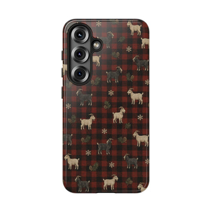 Buffalo Check Goats Tough Case