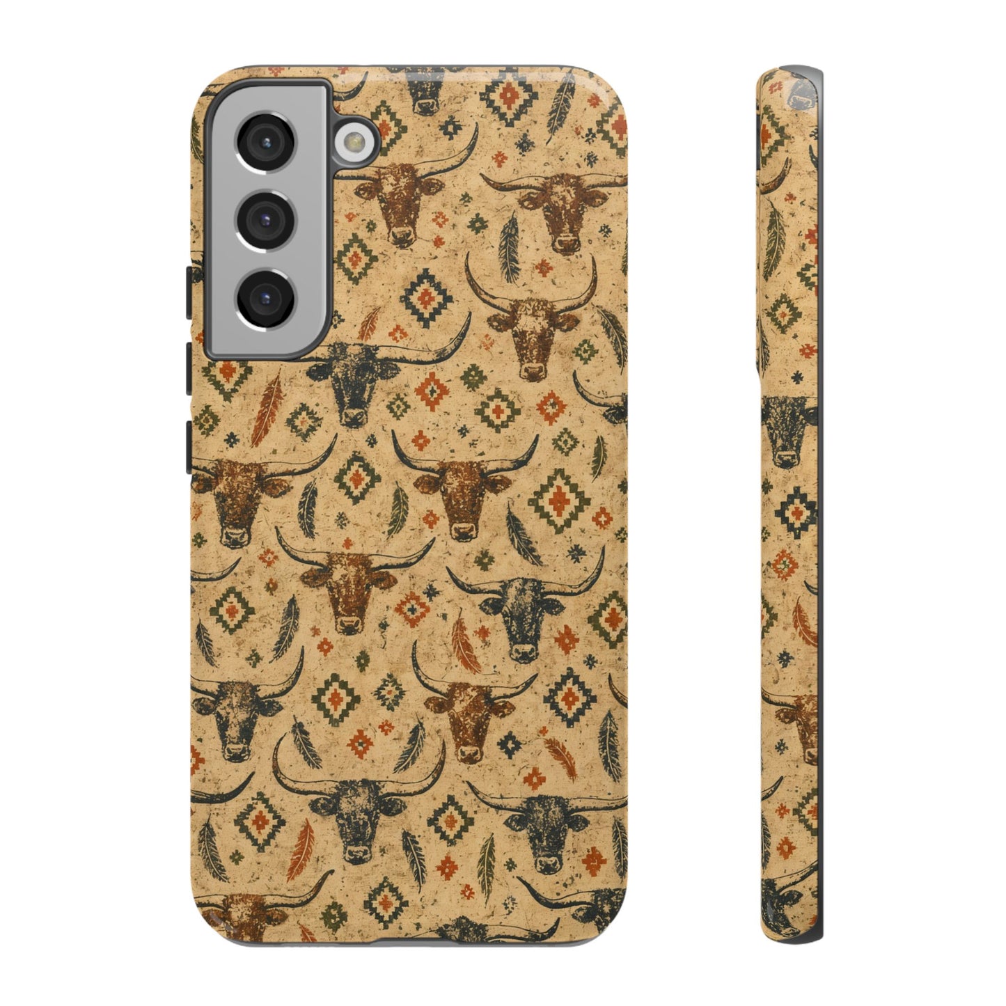 Longhorn Aztec Tough Case
