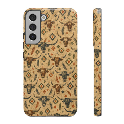 Longhorn Aztec Tough Case