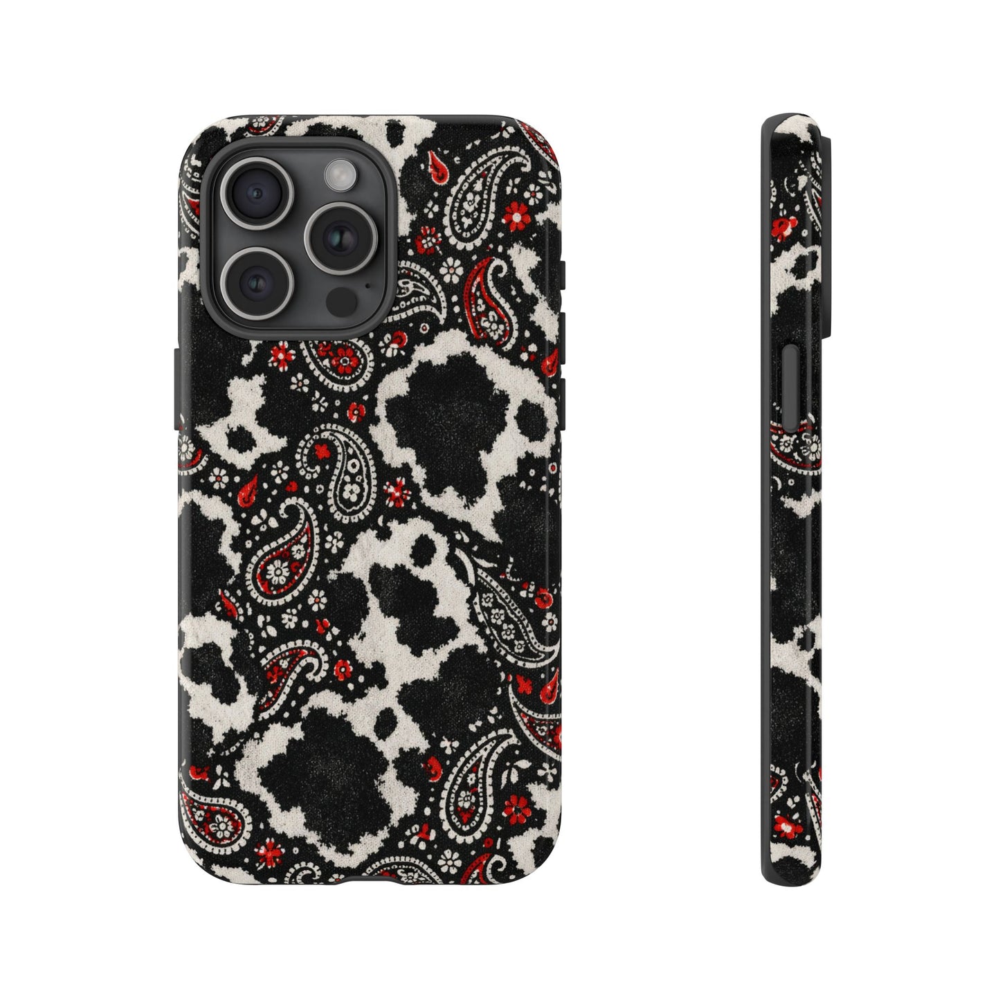 Paisley Cowhide Tough Case