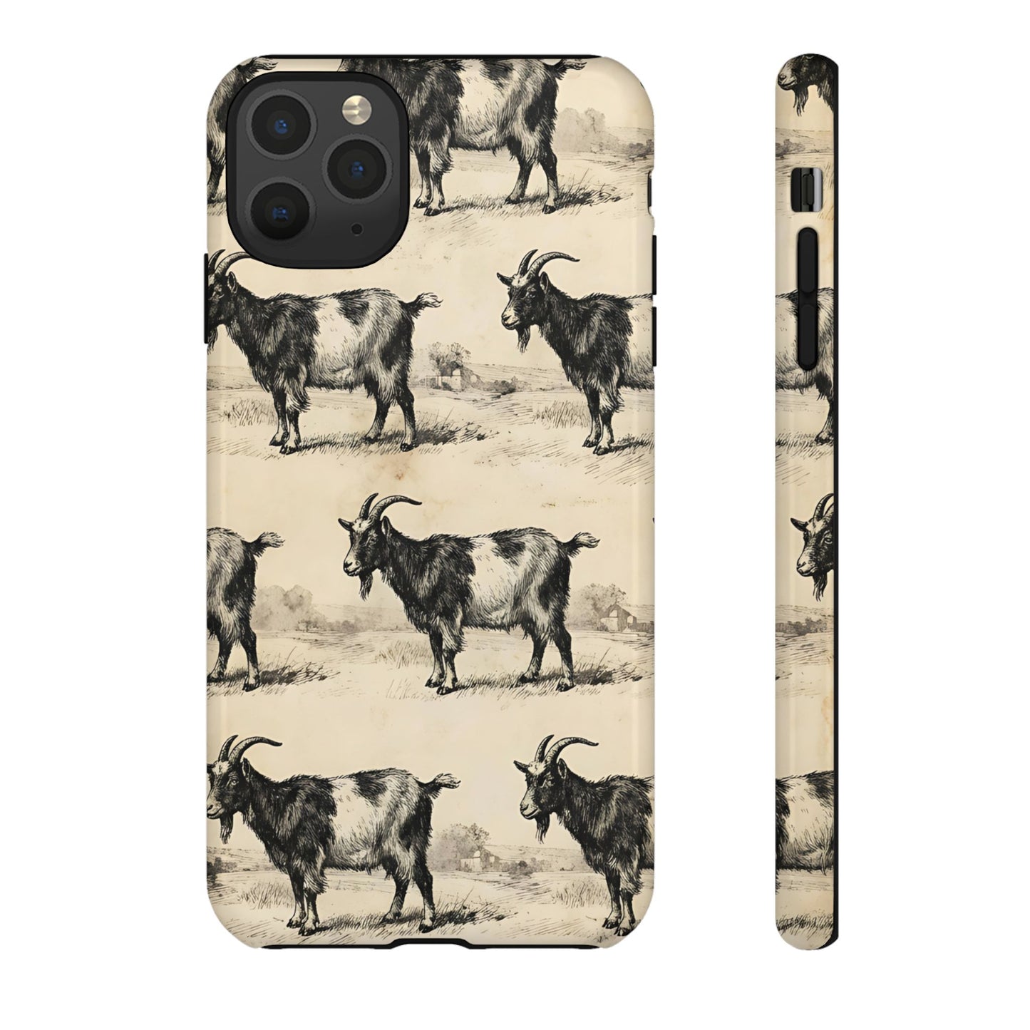 Vintage Goats Tough Case