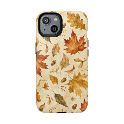 Golden Leaves Magnetic Case