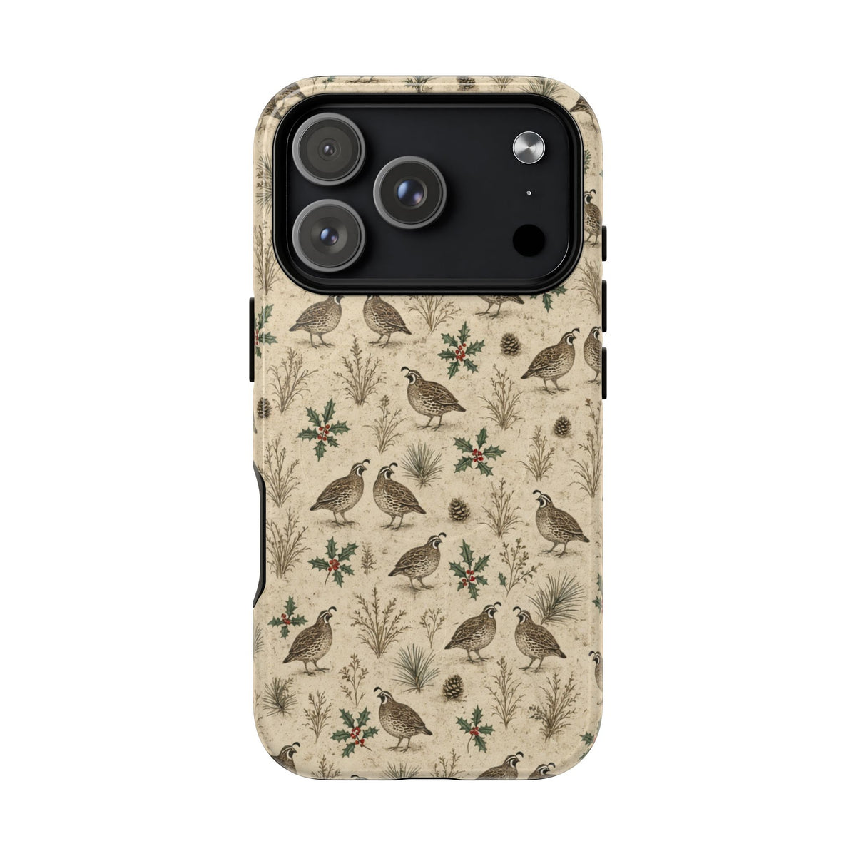Winter Quail Magnetic Case